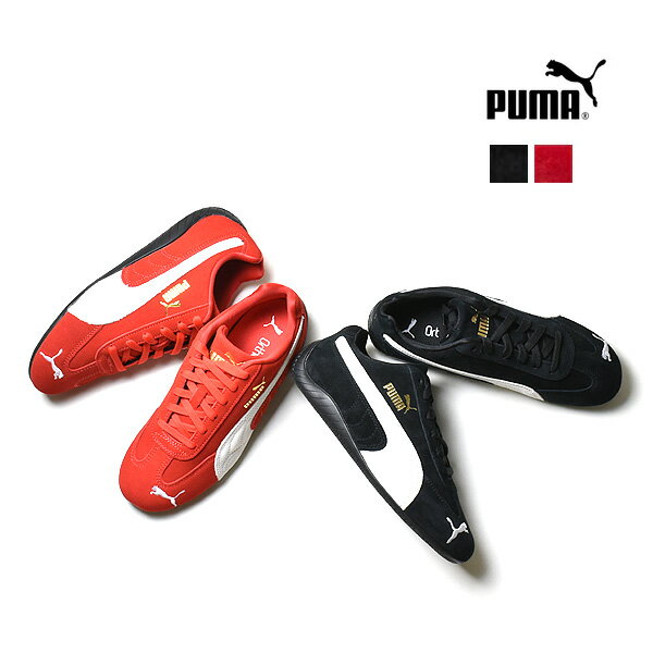【26SS】PUMA プーマ SPEEDCAT OG スピードキャット 398846 レディース【ブラック/レッド】【送料無料】