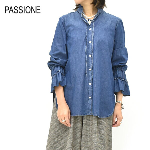 楽天市場】passione デニム（シャツ・ブラウス｜トップス