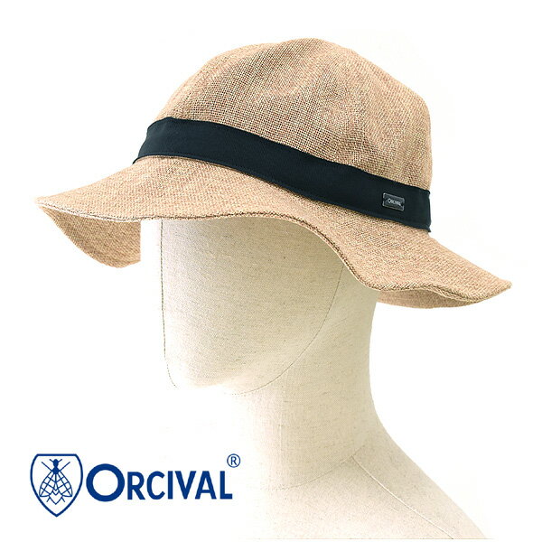Rakuten - ORCIVAL オーシバル ラフィアライクハット OR-H0281RFG レディース【ベージュ】【送料無料】【クリックポスト可】
