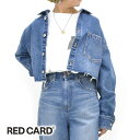 RED CARD レッドカード Switch スウィッチ kita - Indigo Mid クロップド デニム ジャケット72W18201imd レディース【ミッドインディゴ】【送料無料】