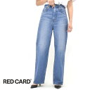 RED CARD レッドカードトーキョー Dakota/ダコタ ビッグストレートデニムパンツ satoshi - Indigo Mid 72W43201ims ...