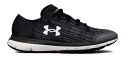 A_[A[}[ fB[X jOV[Y UA SpeedForm Velociti Graphic Running Shoes Xj[J[ Rhino Gray/Black