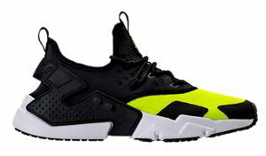 即納 ナイキ メンズ スニーカー Nike Air Huarache Run Drift エアハラチ ドリフト Volt/Black/White