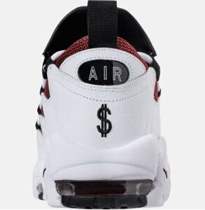 ナイキ メンズ スニーカー Nike Air More Money エア モアマネー White/Black/Team Red