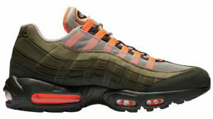 ナイキ メンズ スニーカー Nike Air Max 95 OG エアマックス 95 String/Total Orange/Neutral Olive