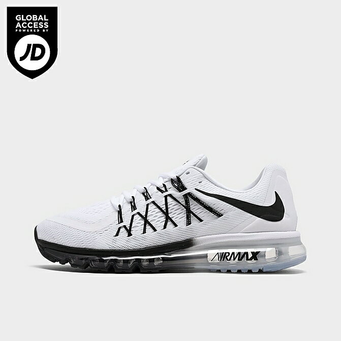 ナイキ メンズ エアマックス2015 Nike Air Max 2015 ランニングシューズ White/Black