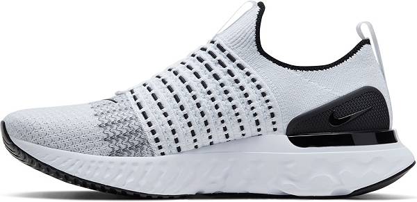 �ʥ��� ��� �ꥢ���� �ե���ȥ��� Nike React Phantom Run Flyknit 2 ���˥󥰥��塼�� Whitw/Black/Pure Platinum