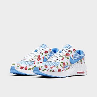 ナイキ キッズ エアマックスエクシー Nike Air Max Excee SE GS スニーカー White/Track Red/Multi-Color/University Blue