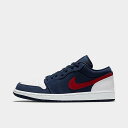 W[_ 1[ Y Jordan AJ 1 Low Xj[J[ Blue/Gym Red/White