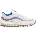 ナイキ レディース スニーカー Nike Air Max 97 ランニングシューズ White/Washed Coral/Purple Nebula