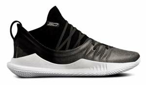 アンダーアーマー メンズ カリー5 バッシュ Under Armour Curry 5 V "Black and White"