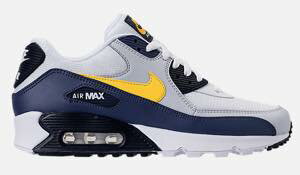 Rakuten - ナイキ メンズ エアマックス 90 Nike Air Max 90 スニーカー Essential White/Tour Yellow/Blue Recall