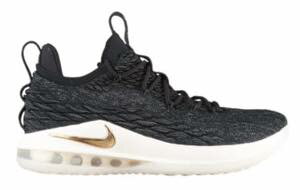 ナイキ メンズ Nike Lebron 15 XV Low バッシュ Black/Metallic Gold/Phantom/Coral Stardust レブロン15 ローカット