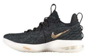 ナイキ メンズ Nike Lebron 15 XV Low バッシュ Black/Metallic Gold/Phantom/Coral Stardust レブロン15 ローカット