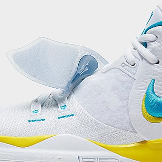 ナイキ キッズ/レディース カイリー6 Nike Kyrie 6 GS バッシュ White/Blue Fury/Opti Yellow/Digital Pink