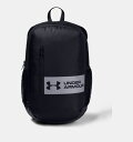 アンダーアーマー ユニセックス バックパック Under Armour Roland Backpack リュック Black/Black(4)