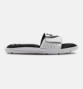 アンダーアーマー キッズ Under Armour Ignite VI Slides サンダル スリッパ White/Black