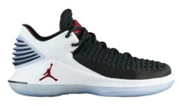 ジョーダン キッズ/レディース Jordan XXXII 32 Low "Free Throw Line" バッシュ Black/University Red-White ジョーダン32 ミニバス