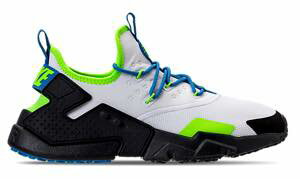 ナイキ メンズ Nike Air Huarache Run Drift スニーカー White/Black/Blue Nebula エア ハラチ ドリフト ランニングシューズ