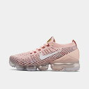 ナイキ レディース ヴェイパーマックス3 Nike Air Vapormax Flyknit 3 ランニングシューズ Sunset Tint/White/Blu...