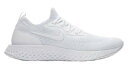 iCL Y jOV[Y Nike Epic React Flyknit GsbN ANg tCjbg Xj[J[ White/White/Pure Platinum