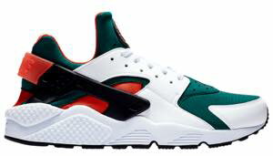 ナイキ メンズ スニーカー Nike Air Huarache SE エア ハラチ ランニングシューズ White/Black/Rainforest/Wild Mango