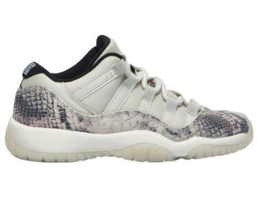 ジョーダン キッズ/レディース レトロ11 Jordan Retro 11 Low LE GS バッシュ スニーカー Light Bone/University Red/Sail