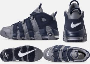 ナイキ メンズ モアアップテンポ Nike Air More Uptempo '96 バッシュ Cool Grey/White/Mid Navy モアテン