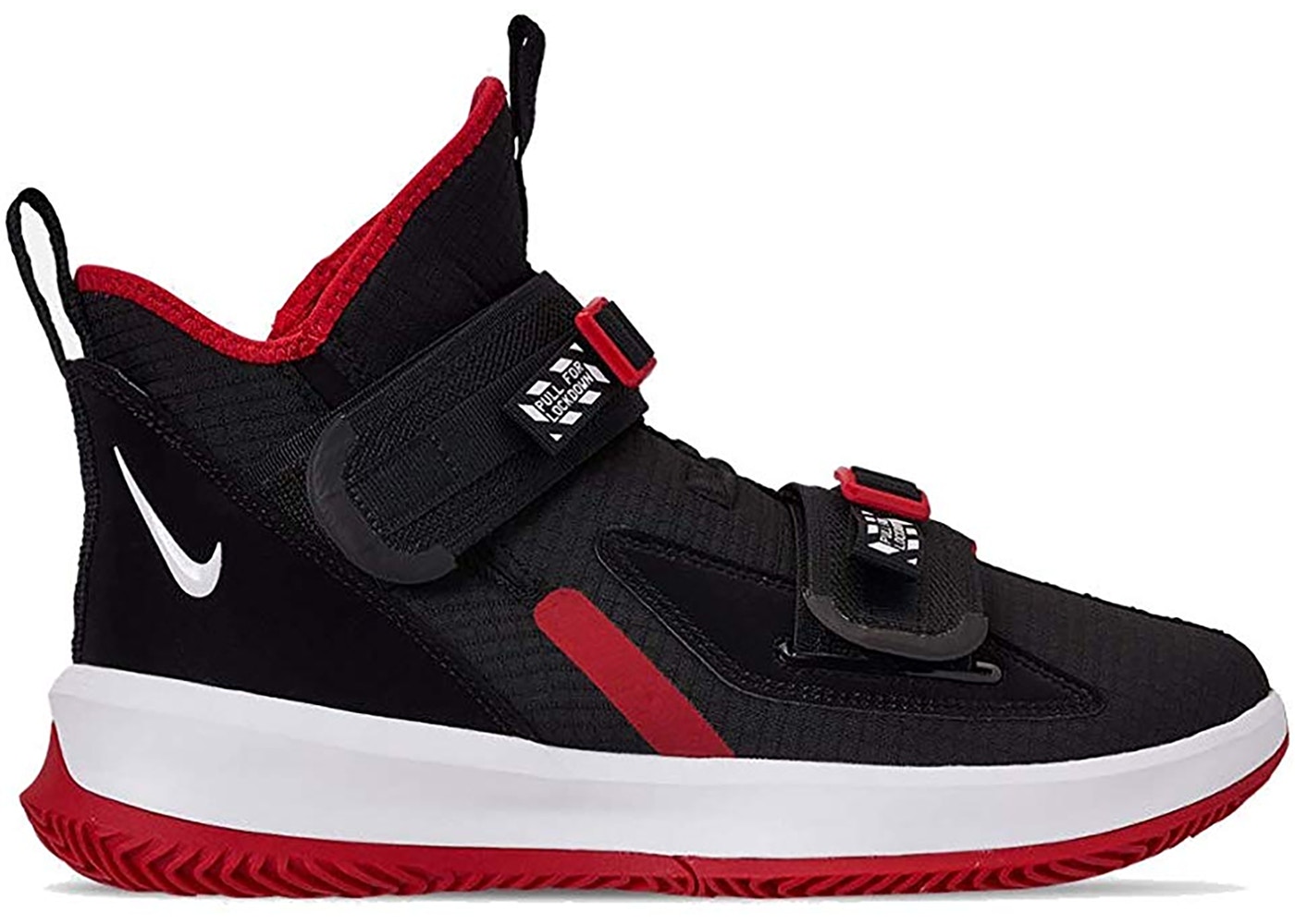 ナイキ メンズ レブロンソルジャー13 Nike LeBron Soldier 13 SFG 2 バッシュ Black/White/University Red