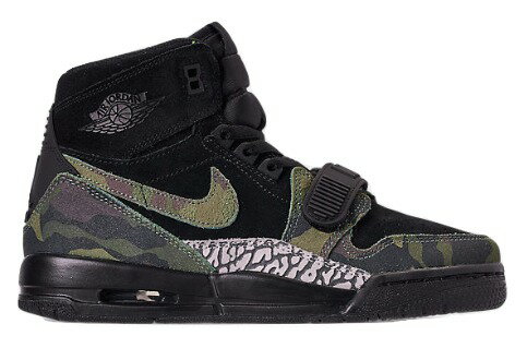 硼 å/ǥ 쥬 Air Jordan Legacy 312 GS ˡ Black/Camo Green...