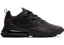 ナイキ メンズ エアマックス270 Nike Air Max 270 React スニーカー Black/Oil Grey/Oil Grey