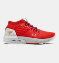 A_[A[}[ LbY V[Y Under Armour UA Project Rock 2 GS jOV[Y Blood Orange / Halo Gray