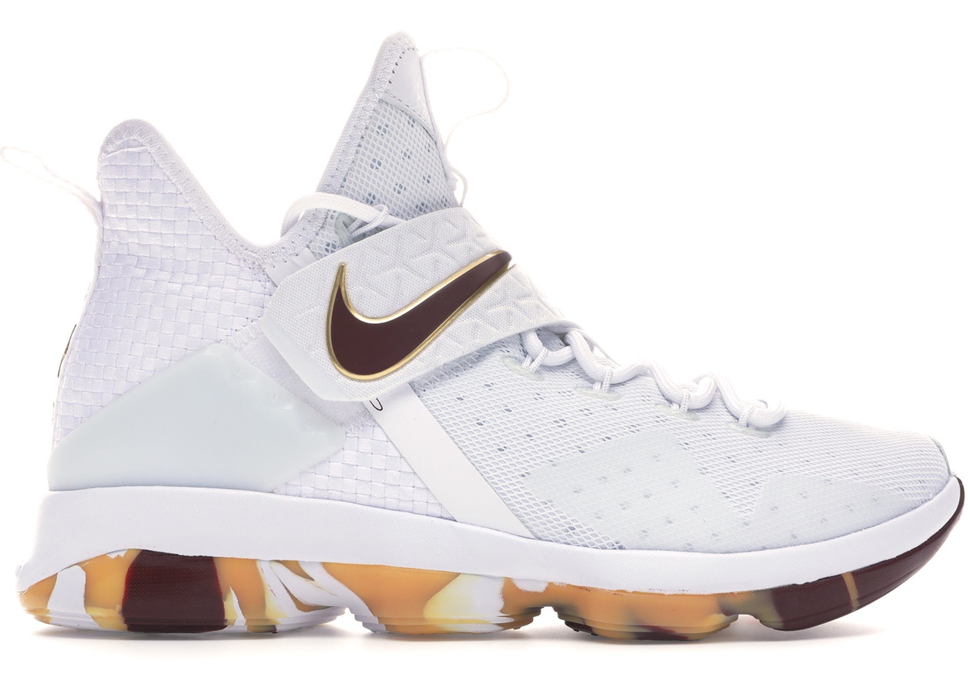 ナイキ メンズ レブロン14 Nike Lebron 14 Wine バッシュ WHITE/TEAM RED-GUM LIGHT BROWN