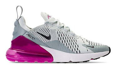 ナイキ レディース スニーカー Nike Air Max 270 エアマックス Barely Grey/Black/Pumice/Fuchsia