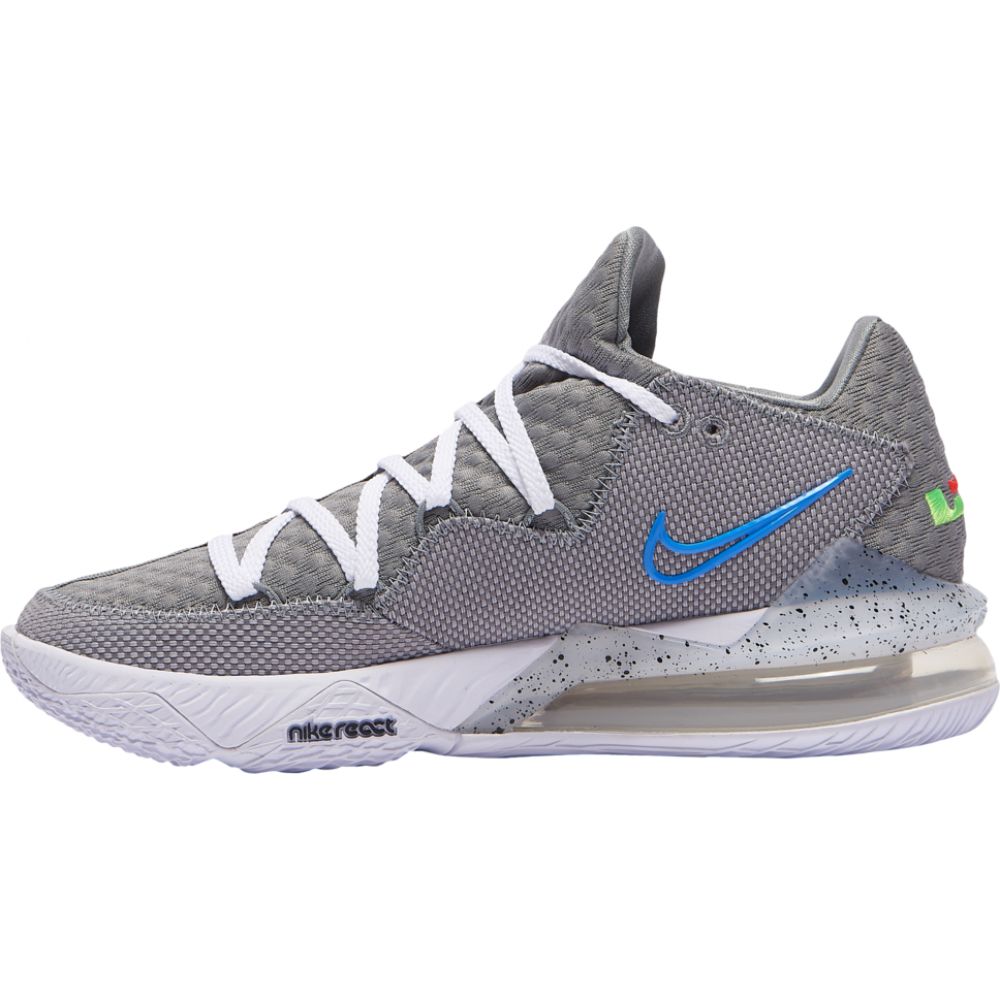 ナイキ メンズ レブロン17 Nike LeBron 17 Low バッシュ Particle Grey/White/Light Smoke Grey