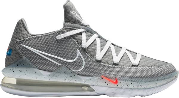 ナイキ メンズ レブロン17 Nike LeBron 17 Low バッシュ Particle Grey/White/Light Smoke Grey