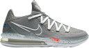 iCL Y u17 Nike LeBron 17 Low obV Particle Grey/White/Light Smoke Grey