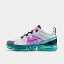 ナイキ レディース ヴェイパーマックス2019 Nike VaporMax2019 ランニングシューズ Platinum Tint/Pink Blast/Aur...