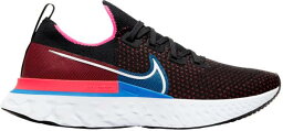 ナイキ メンズ シューズ Nike React Infinity Run Flyknit ランニングシューズ Black/White/Red Orbit/Photo Blue