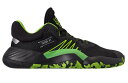 AfB_X Y hmo ~b`F adidas D.O.N. Issue 1 obV Black/Team Solar Green/Silver Metallic