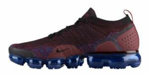 ナイキ メンズ ランニングシューズ Nike Air Vapormax Flyknit 2 スニーカー フライニット ヴェイパーマックス Black/Black/Team Red/Racer Blue