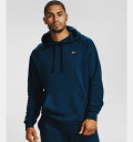 A_[A[}[ Y Under Armour UA Rival Fleece Hoodie p[J[ t[fB[ Academy / Onyx White