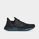 アディダス メンズ ウルトラブースト 20 adidas Ultra Boost 20 ランニングシューズ Core Black/Signal Cyan