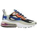 ナイキ レディース スニーカー Nike Air Max 270 React 2 ランニングシューズ Fossil/Hyper Blue/Black