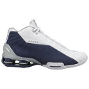 iCL Y VbNXBB4 Nike Shox BB4 obV White/Metallic Silver/Midnight Navy