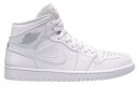 W[_ Y Xj[J[ Jordan AJ 1 Mid g ~hJbg White/Pure Platinum/White