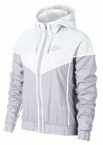 ナイキ ガールズ/レディース ウィンドブレイカー Nike Windrunner Wind Jacket ジャケット マウンテンパーカー Barely Grape/White