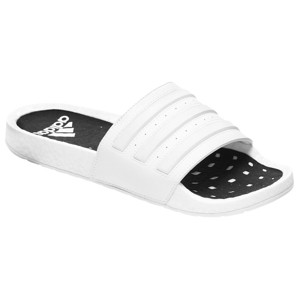 アディダス スポーツサンダル メンズ アディダス メンズ サンダル adidas Adilette Boost Slide スリッパ White/White/White