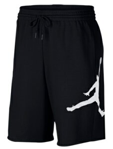 ジョーダン メンズ ハーフパンツ Jordan Jumpman Fleece Shorts ショートパンツ Black/White