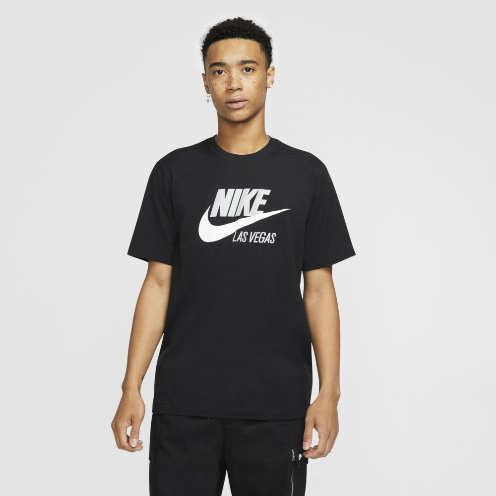 ナイキ メンズ Tシャツ Nike NSW City T-Shirt 半袖 Black/White Las Vegas